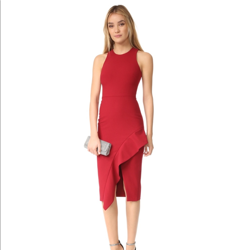 NWT Cinq a Sept red Dress 2